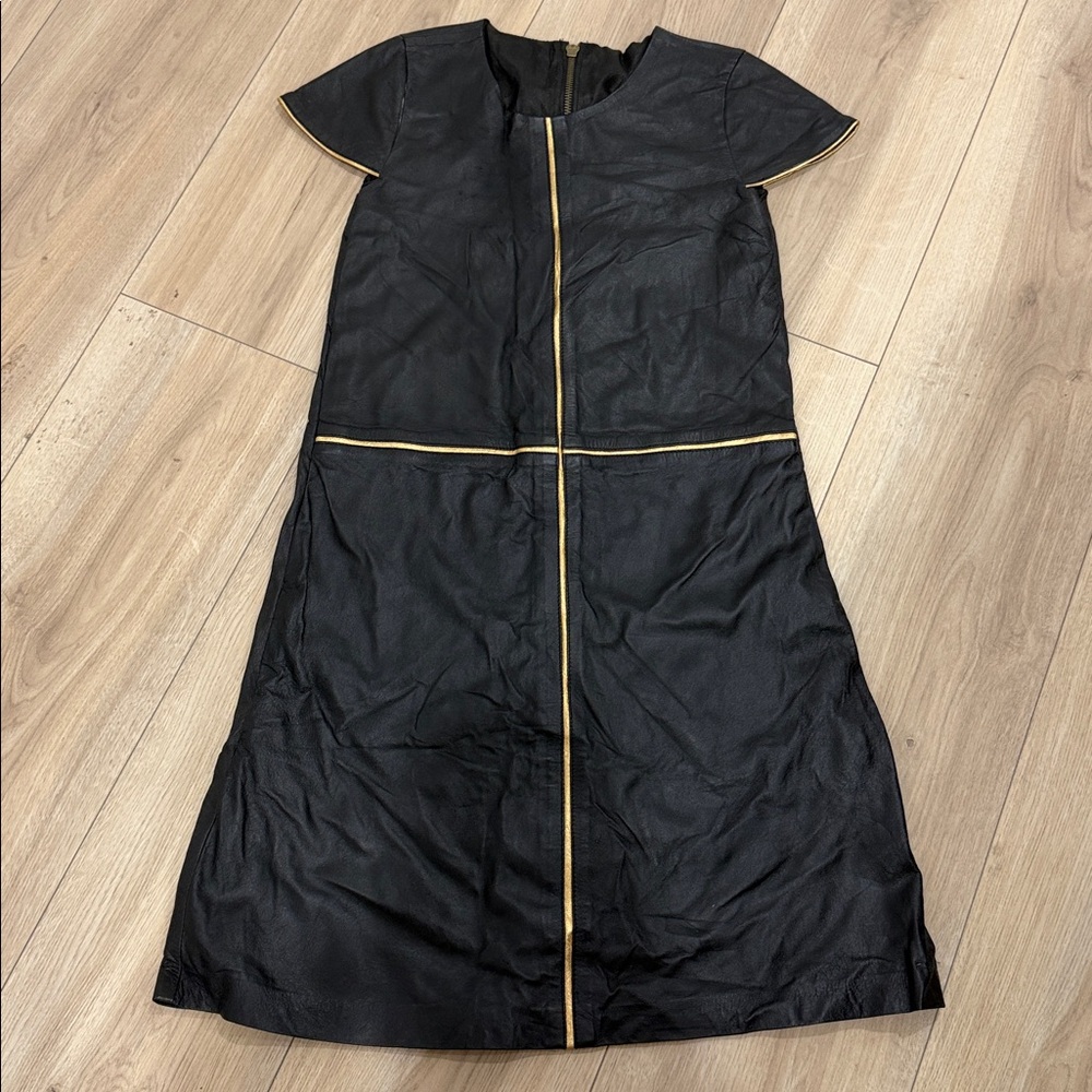 REAL SHEEP LEATHER DRESS